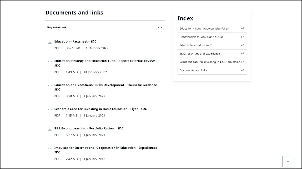 Screenshot of the Livingdocs backend to show the place of the button or text field mentioned in the text.